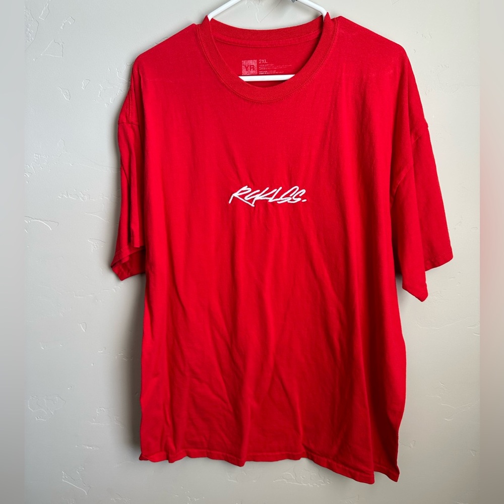 Young and reckless tee shirt.